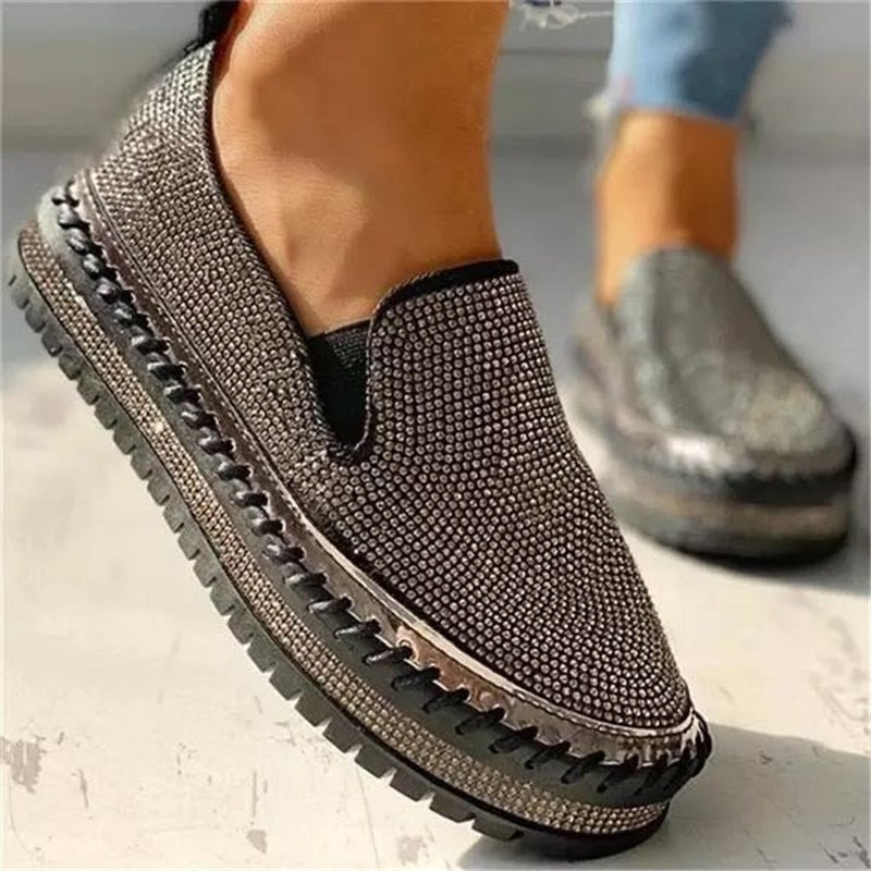Chaussures orthopédiques vulcanisées à plateforme pour femmes - Zaho