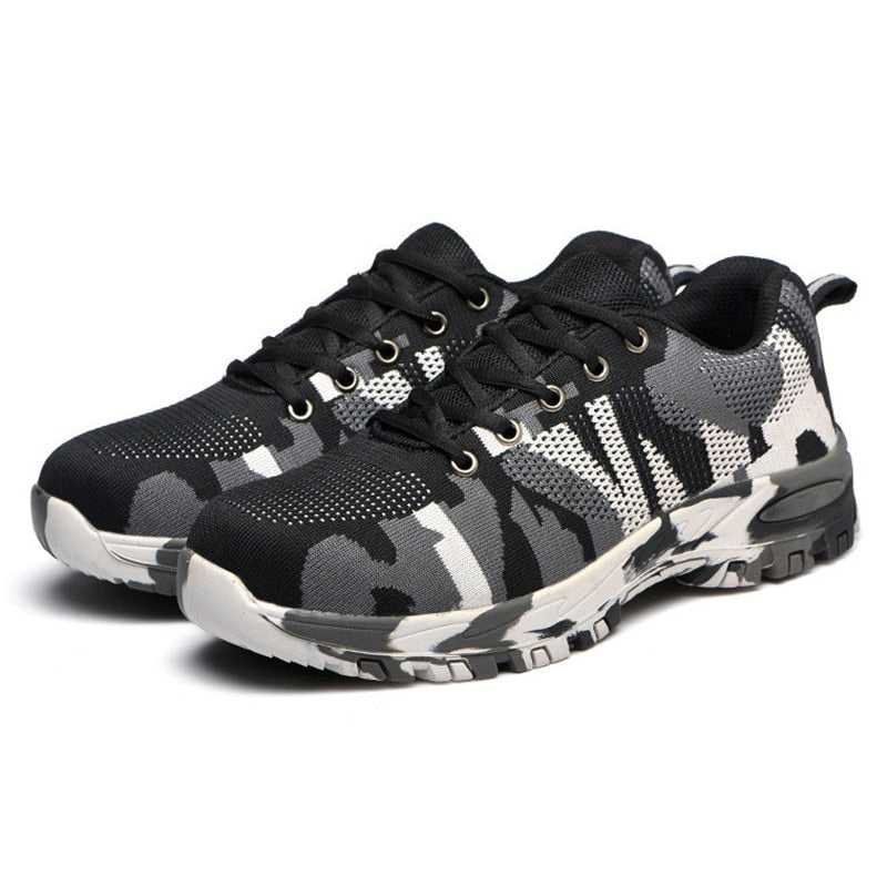 Schlag- und pannensichere Sicherheitsschuhe mit Stahlkappe für Herren – Vicky