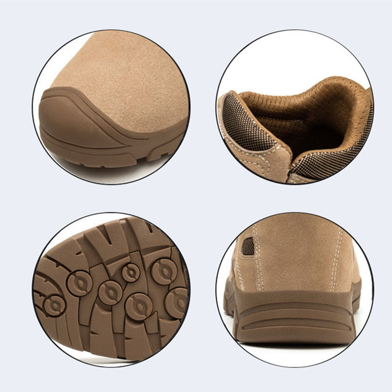 Verschleißfeste, bruchsichere Sicherheitsschuhe für Herren – Predagor