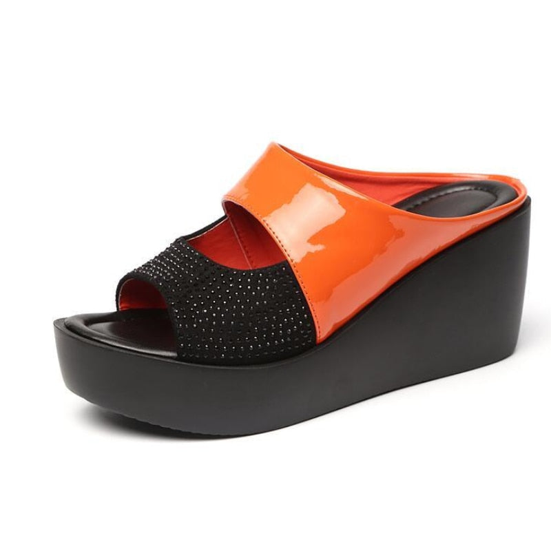 Sandales orthopédiques compensées décontractées Betty