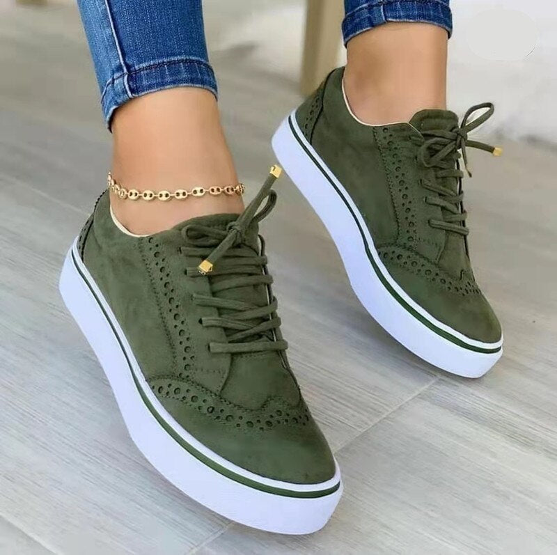 Chaussures orthopédiques plates stylées pour femmes