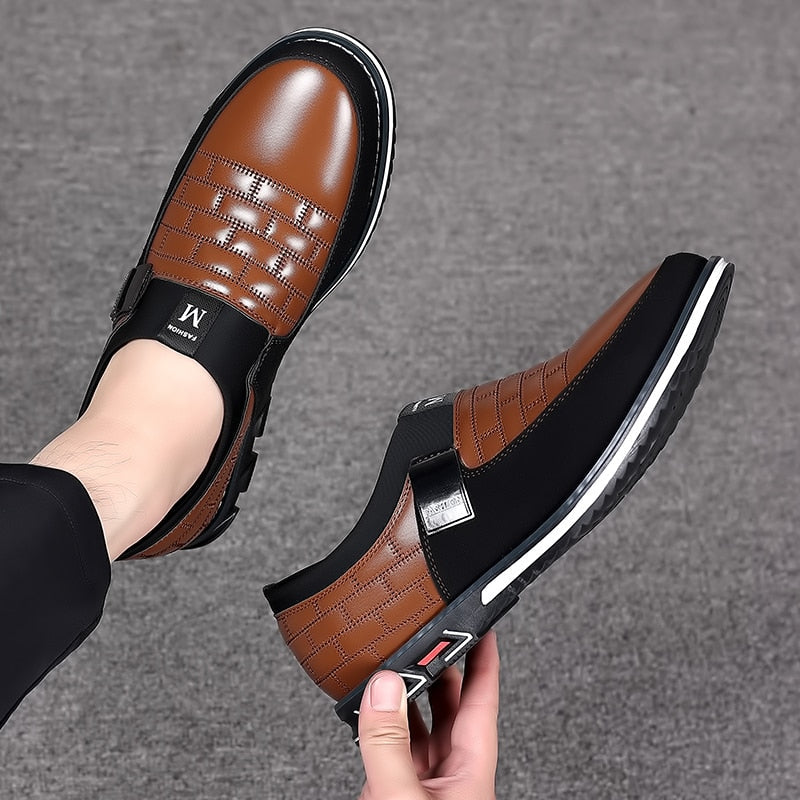 Herrenschuhe aus atmungsaktivem Leder - Maximilian