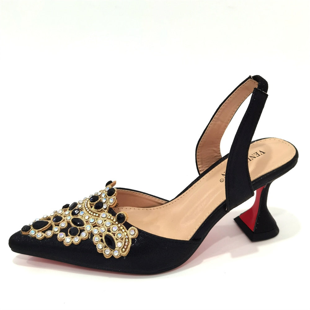 Ensemble Chaussures Style Italien Et Sac À Main