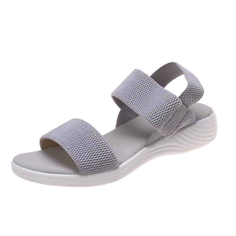 Bequeme Sandalen mit Keilabsatz für Damen – Kallyo