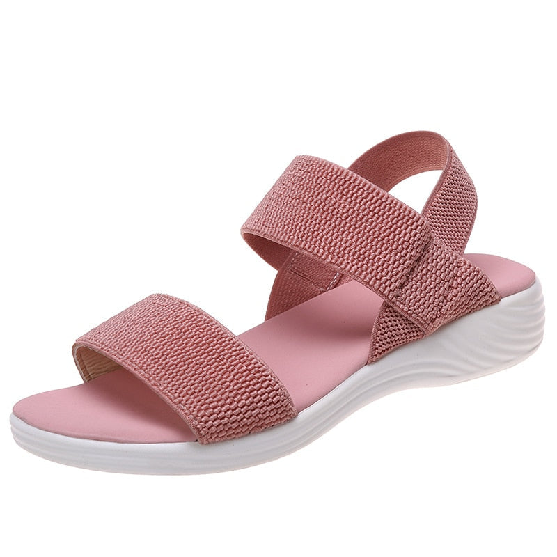Bequeme Sandalen mit Keilabsatz für Damen – Kallyo