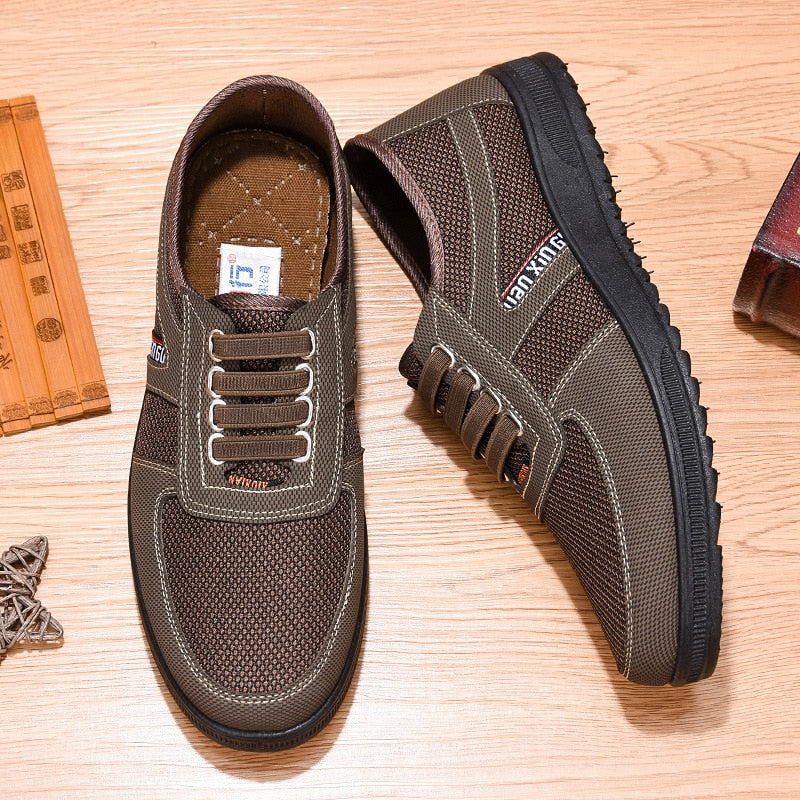 Atmungsaktive Stoffschuhe für Herren – Purn