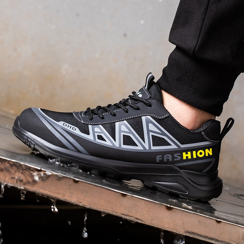 Chaussures de sécurité Anti-écrasement et Anti-perforation pour hommes - Gore-bex