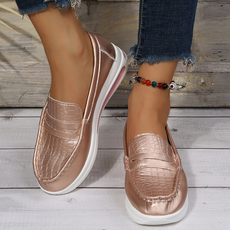 Lässige orthopädische Keilschuhe für Damen – Zenko