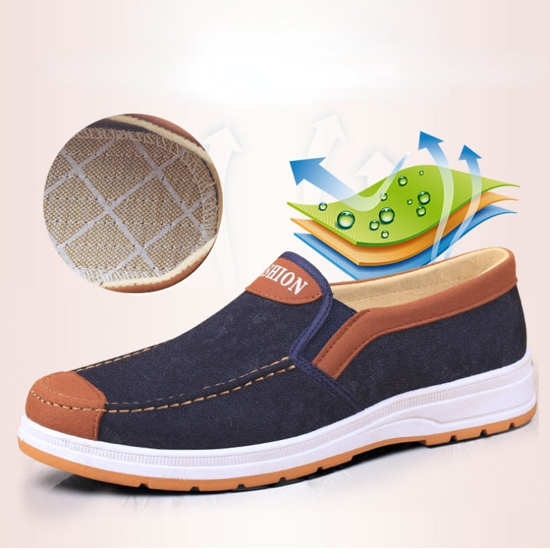Lässige Segeltuchschuhe für Herren – Bulyo