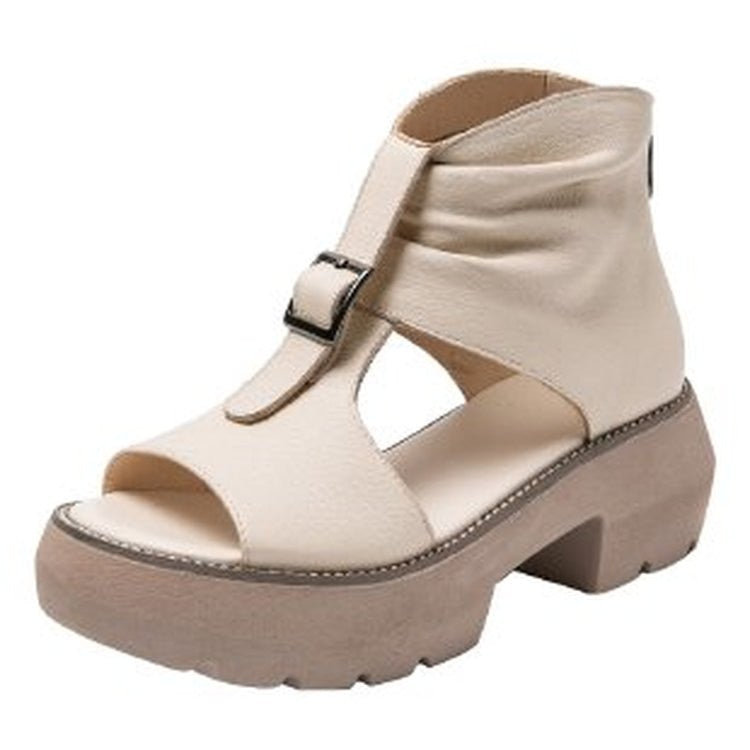 PU-Keilsandalen für Damen - Boty