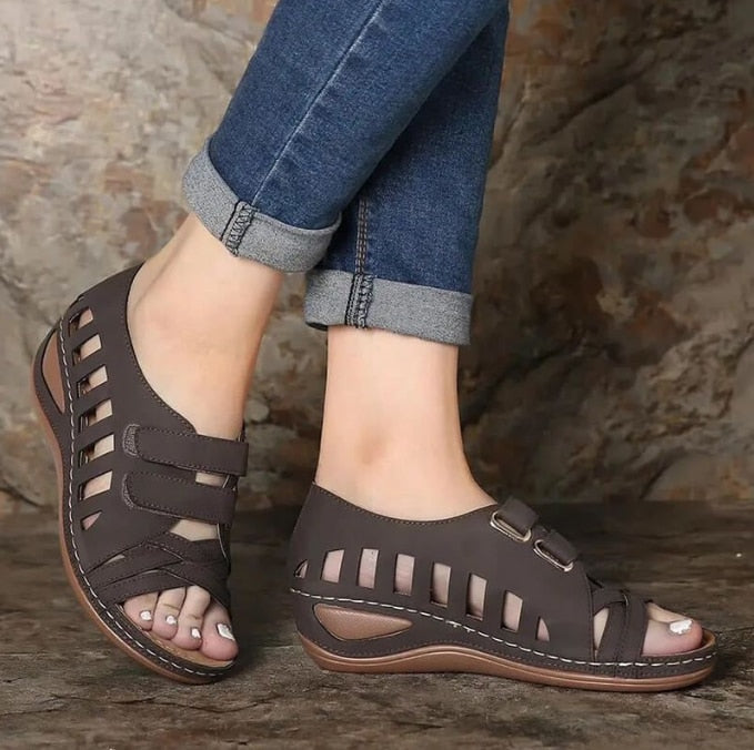 Sandales été à enfiler pour femmes - Syramica