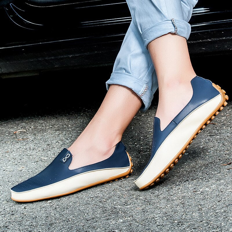 Klassische, ultraleichte Fahrschuhe für Herren – Lambo