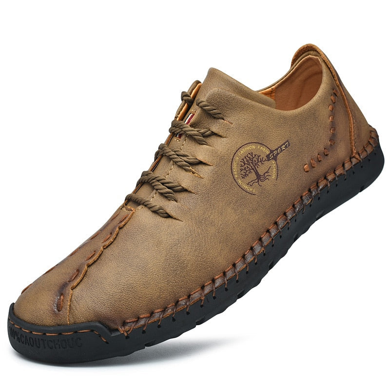 Mocassins en cuir faits à la main pour hommes