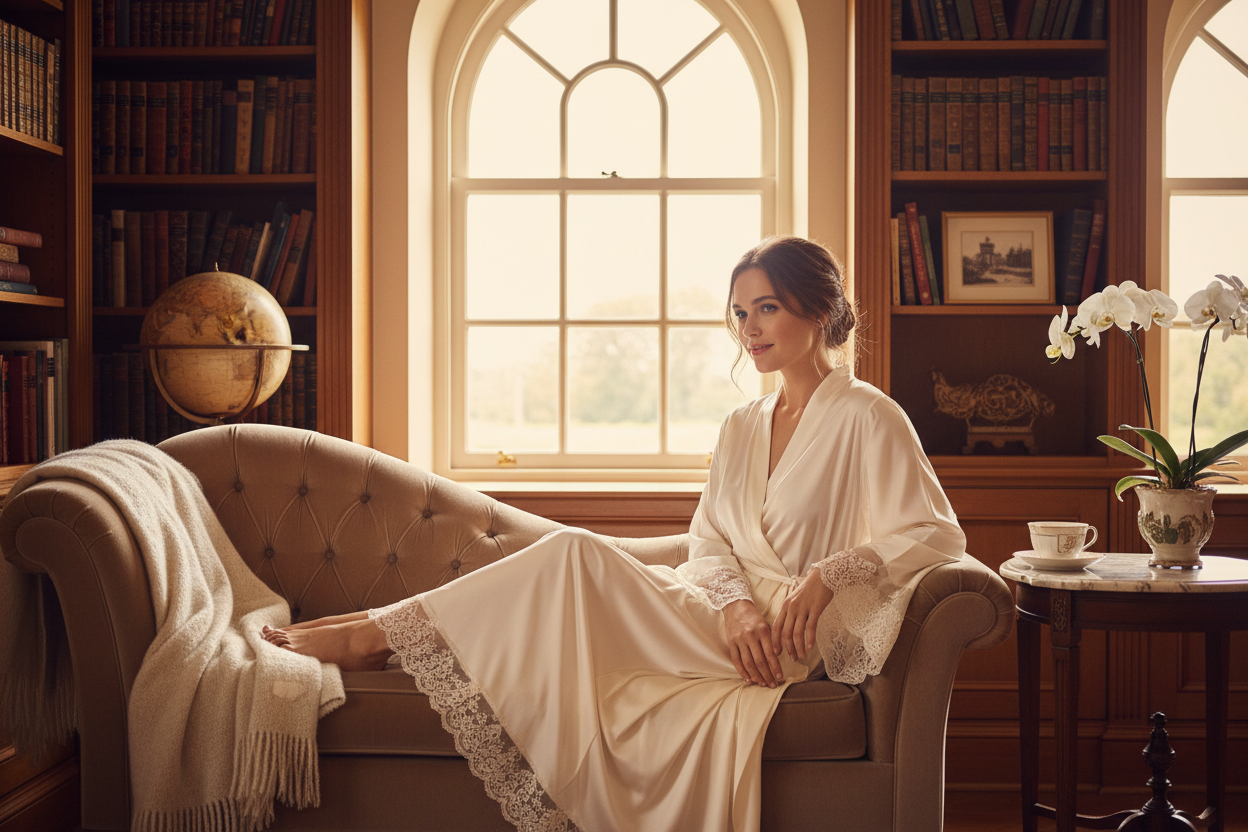 Peignoir Femme : Guide Ultime pour Choisir son Alliance de Confort et de Style