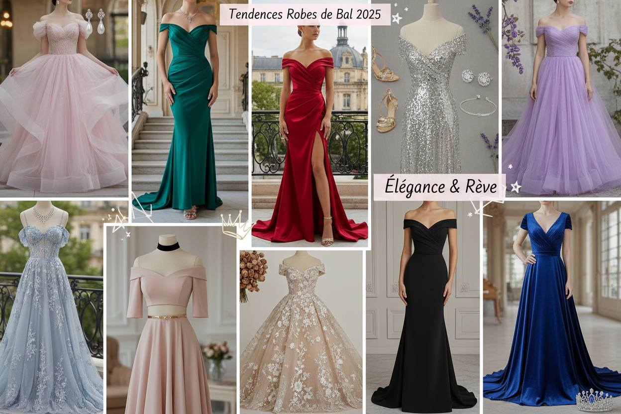 Tendances Robes de Bal 2025 : Les 10 Looks Incontournables de Pinterest