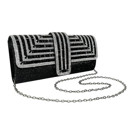 Sac à main pochette noir