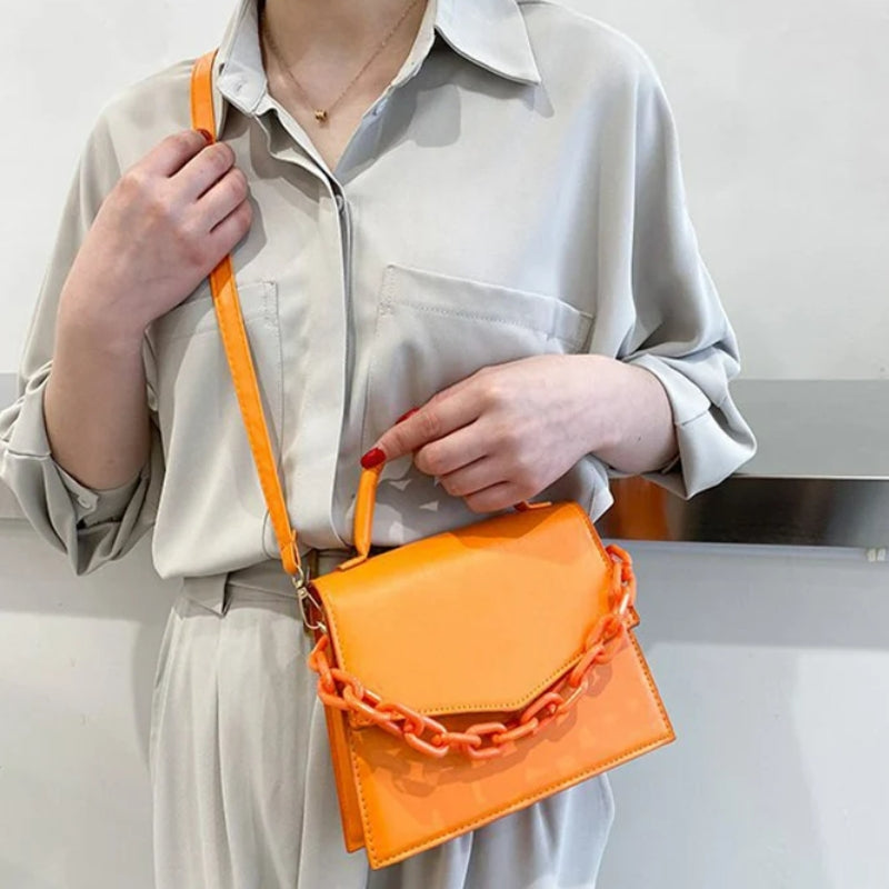 Sac à Main Avec Chaîne Tendance