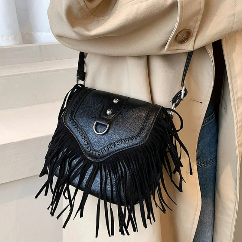 Sac Besace à Franges