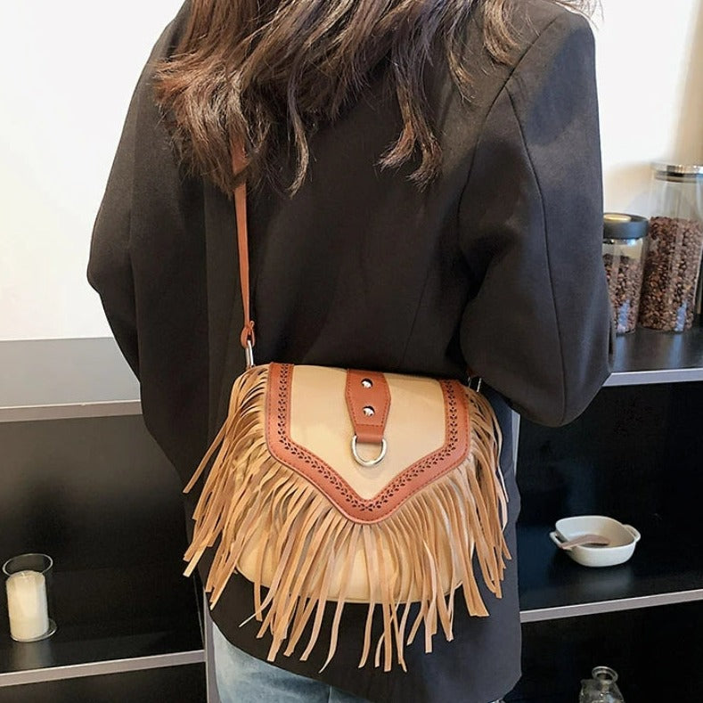 Sac Besace à Franges