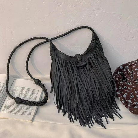 Sac Bandoulière Femme à Franges