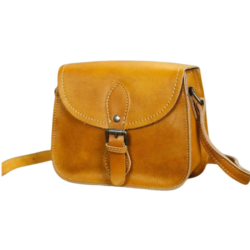 Sac Besace Cuir Femme Vintage