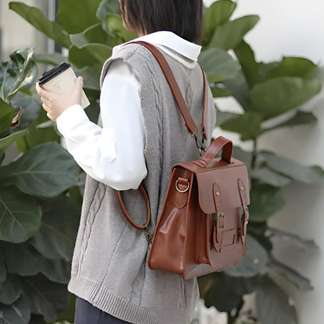 Sac à Dos Cartable Vintage