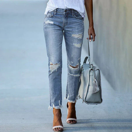 Lelia | Jeans en détresse
