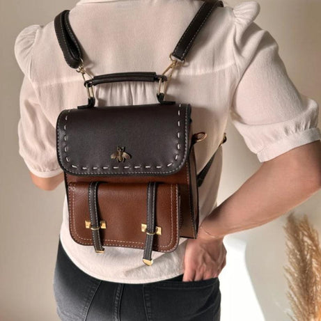 Petit Sac à Dos Vintage Femme
