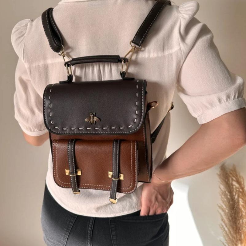 Petit Sac à Dos Vintage Femme