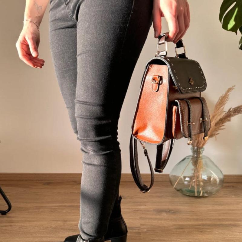 Petit Sac à Dos Vintage Femme