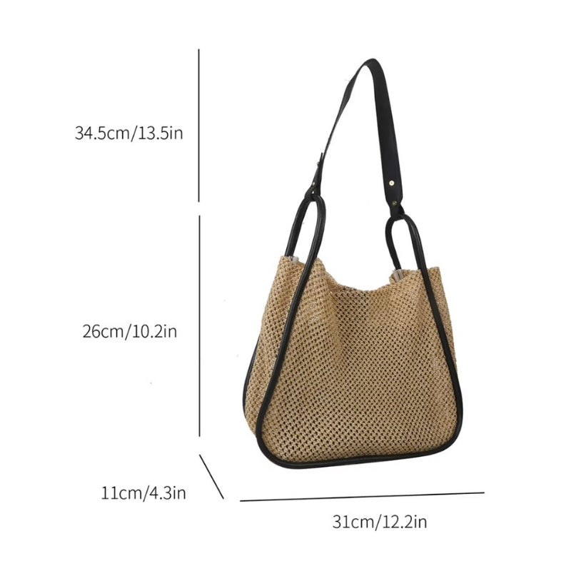 Sac Fourre Tout en Paille