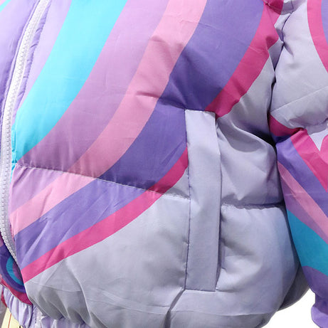 Doudoune à bulles rose - Bobby Heart