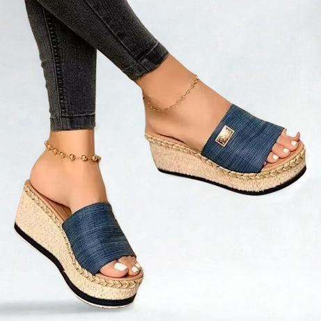 Sandales Compensées Femme Chic et Confortables