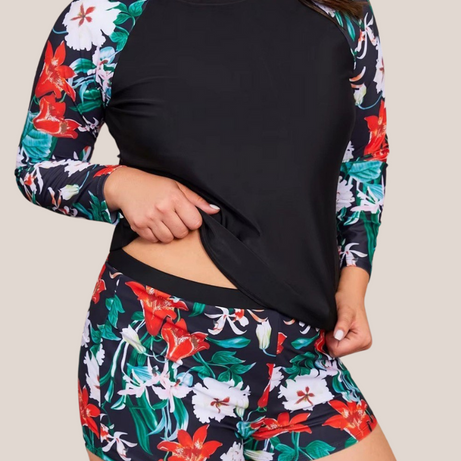 Maillot de bain amincissant 2 pièces