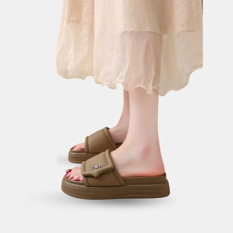Sandales à Plateforme avec Bout Ouvert
