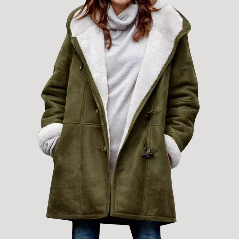 Duffle-Coat Femme Doublé Borg
