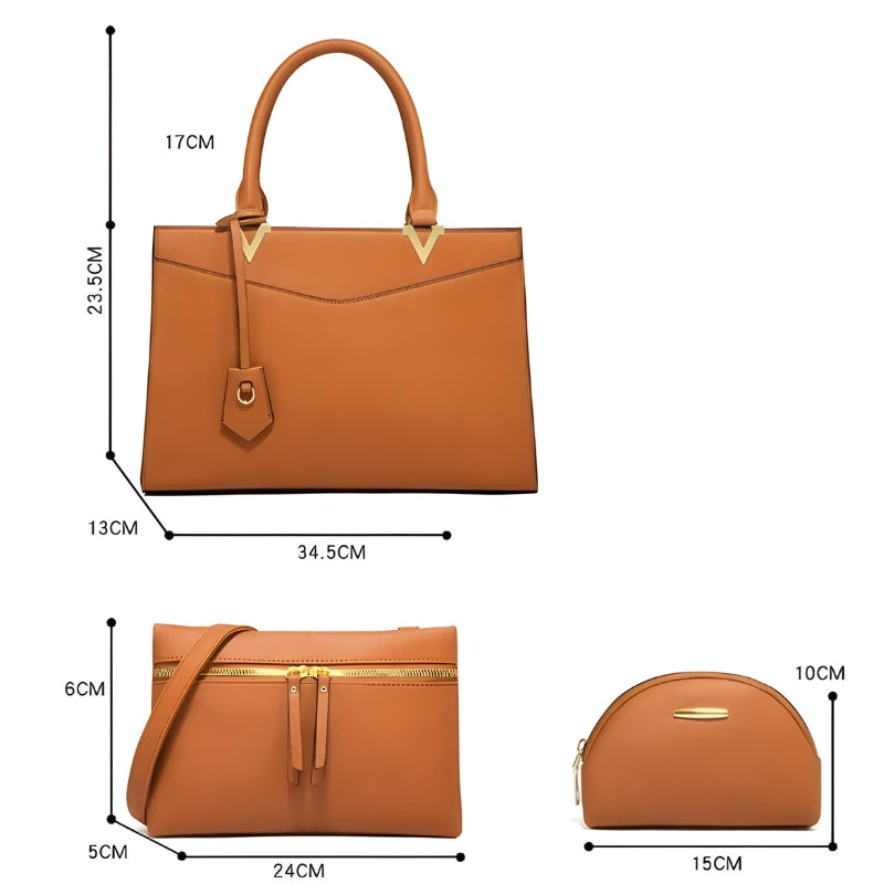 Sac à Main avec Pochette Ensemble