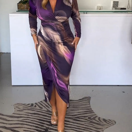 OLIVIA - ROBE de soirée MIDI CHIC