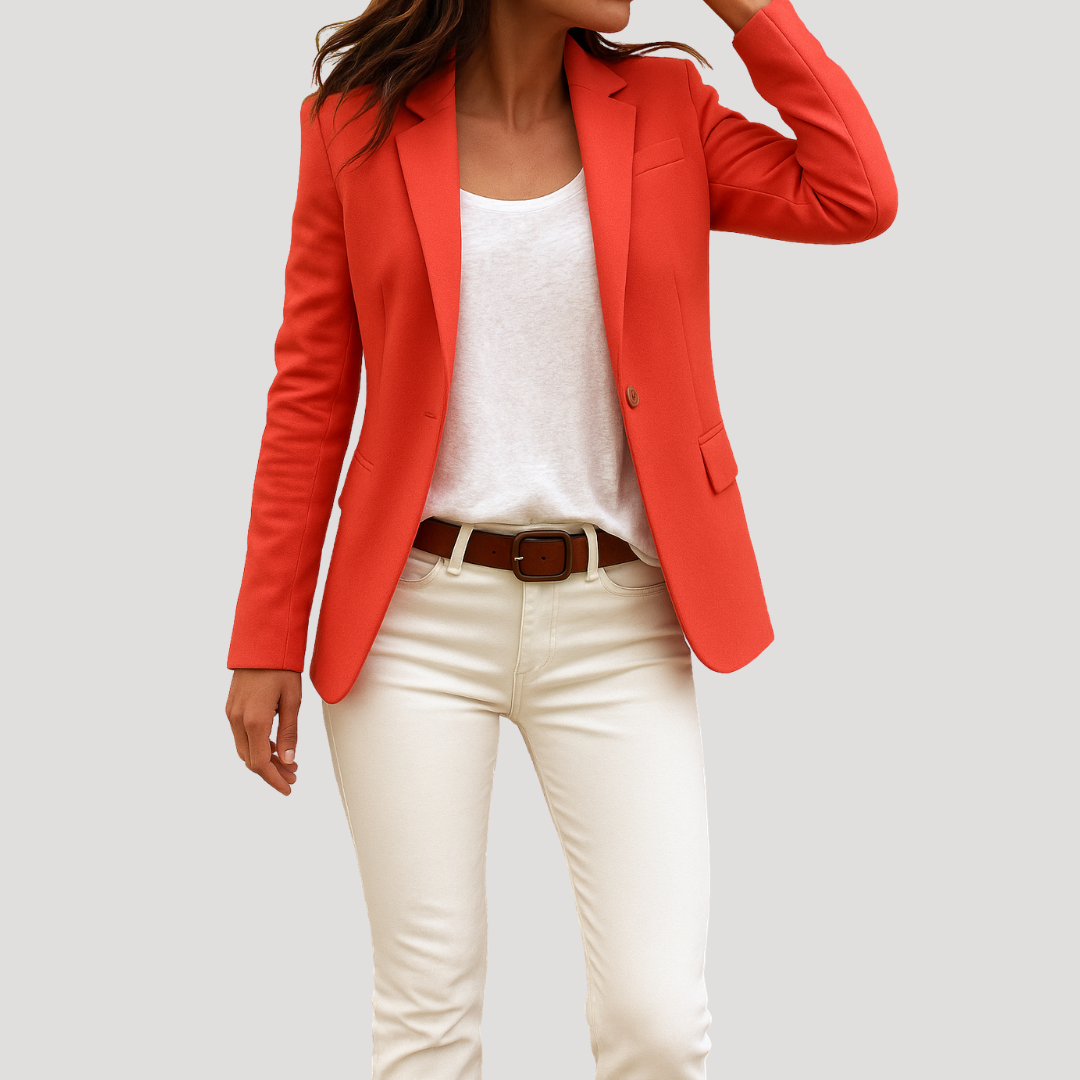 Blazer de Travail Femme Élégant