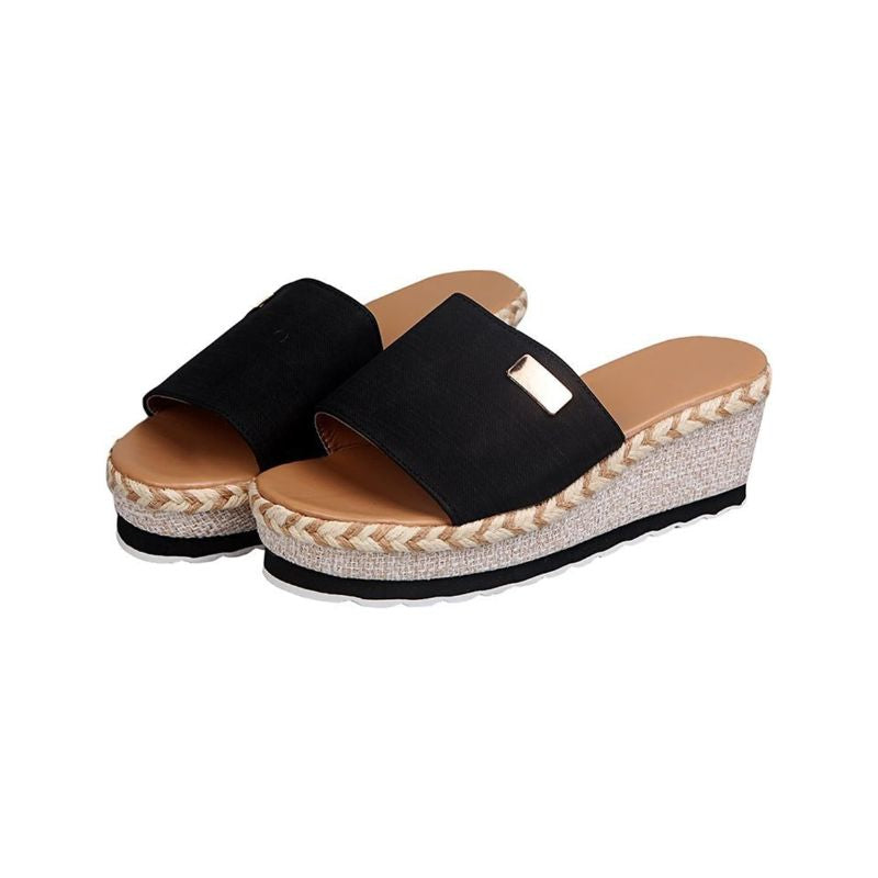 Sandales Compensées Femme Chic et Confortables