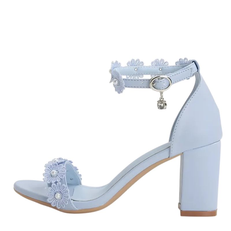 Sandales de Mariage avec Fleur