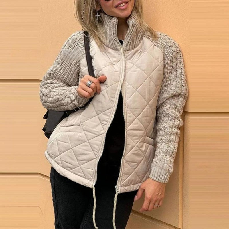 VESTE À COL MONTANT POUR FEMMES