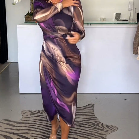 OLIVIA - ROBE de soirée MIDI CHIC