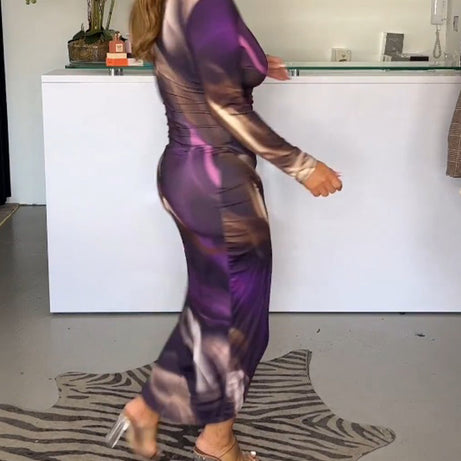 OLIVIA - ROBE de soirée MIDI CHIC