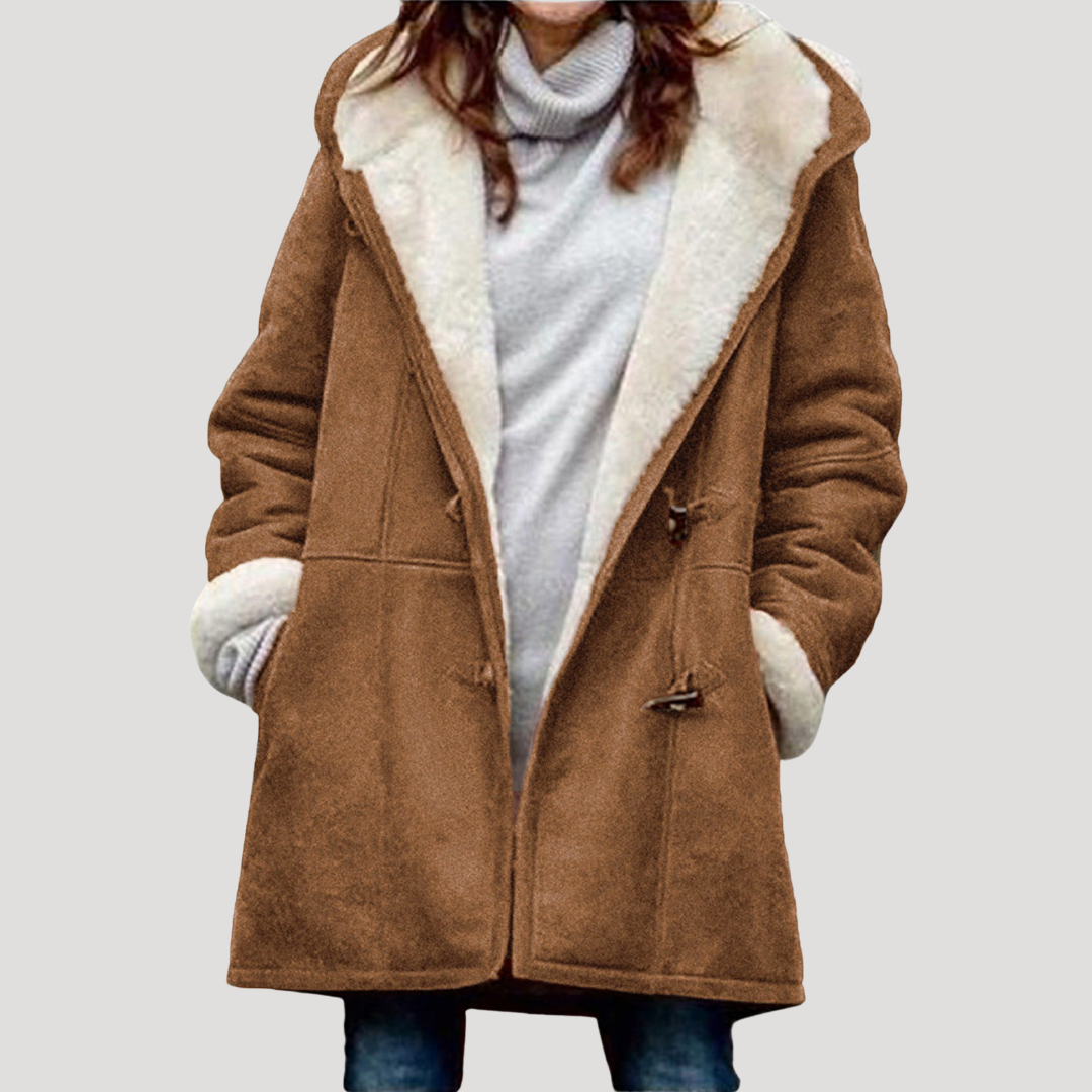 Duffle-Coat Femme Doublé Borg