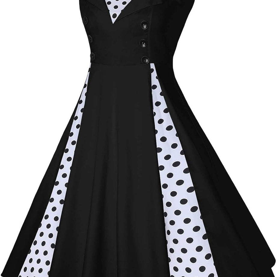 Vintage-Abendkleid im 50er-Jahre-Stil