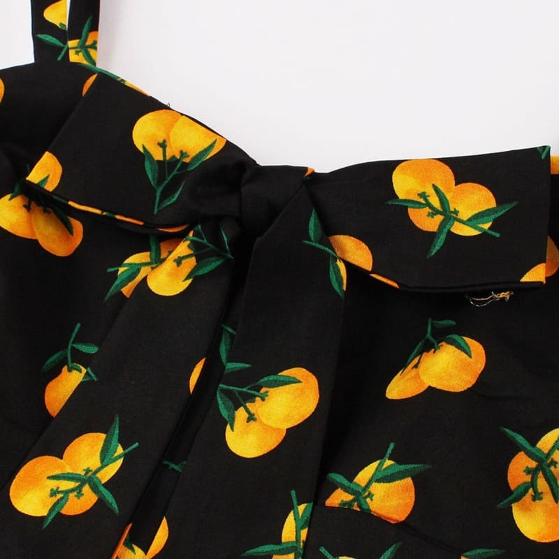 Robe vintage Pêches