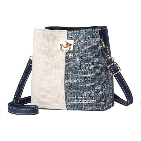 Petit sac à main tendance patchwork