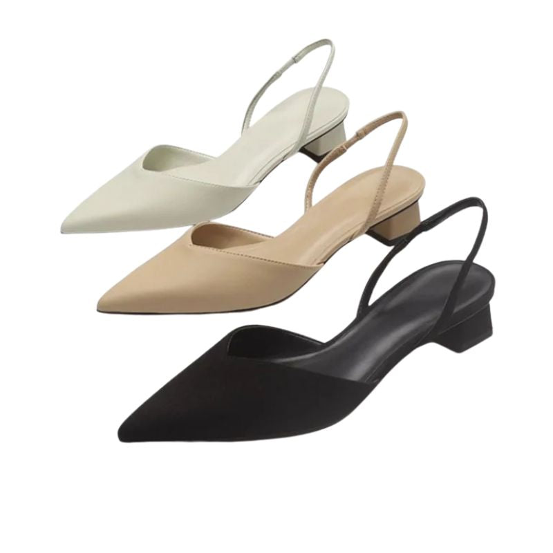 Sandales Femme Chic À Talon Carré Moderne
