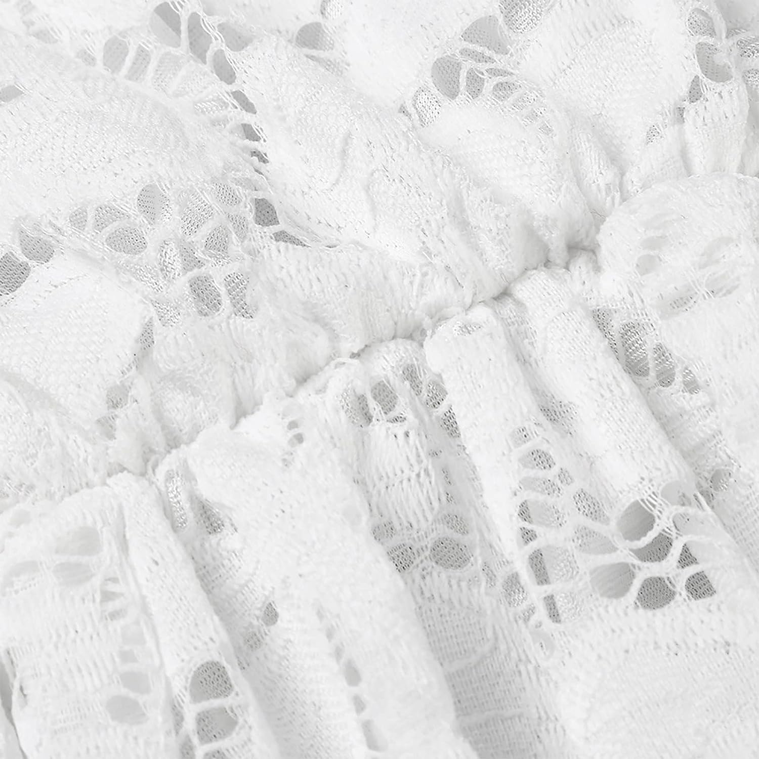 Robe vintages de Mariage Manches Courtes